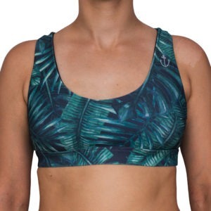Zealous Clothing - Cowabunga Surf Bikini Top urban jungle_front