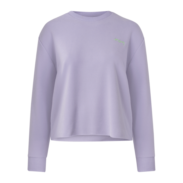 Cropped Sweater Lilac